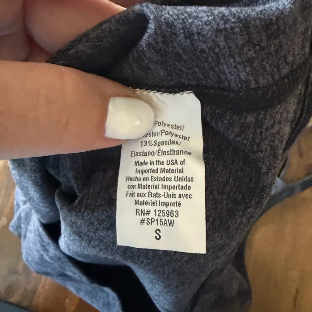 Beyond Yoga Grey Spaghetti Strap Tank - Picture 5 of 5